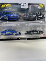 Hot Wheels 1/64 Car Culture Premium 2 Pack '94 Nissan Primera & Nissan R390 GT1