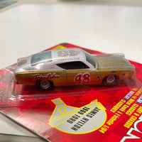 Racing Champions 1/64 James Hylton 1969 Ford Gold & White - Damaged Card