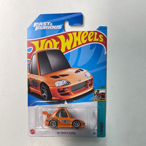 Hot Wheels 1/64 Fast and Furious ‘94 Toyota Supra Orange
