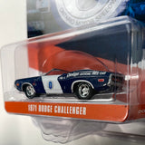 Greenlight 1/64 Hobby Exclusive Ontario Motor Speedway 1971 Dodge Challenger Blue