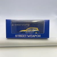 1/64 Street Weapon Honda Civic EG6 Spoon #95 Yellow & Blue