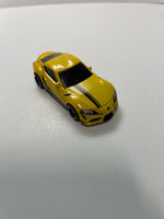 *Loose* Hot Wheels 1/64 Multi Pack Exclusive 2021 Toyota GR Supra Yellow