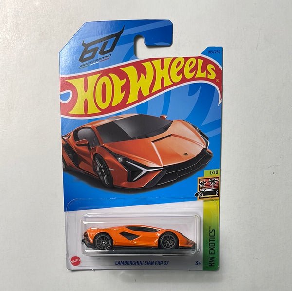 Hot Wheels 1/64 Lamborghini Sian FKP 37 Orange