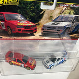 Hot Wheels 1/64 Car Culture Premium 2 Pack ‘87 Ford Sierra Cosworth Red & ‘93 Ford Escort RS Cosworth White