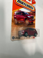 Matchbox 1/64 2022 Infiniti QX80 Red