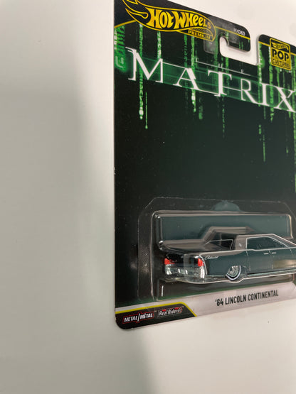 Hot Wheels 1/64 Pop Culture Matrix '64 Lincoln Continental Black - JHW89
