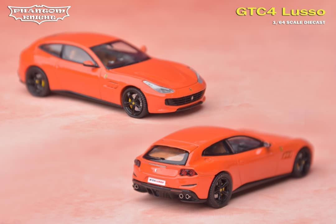 Phantom Knight 1/64 Ferrari GTC4 Lusso Orange