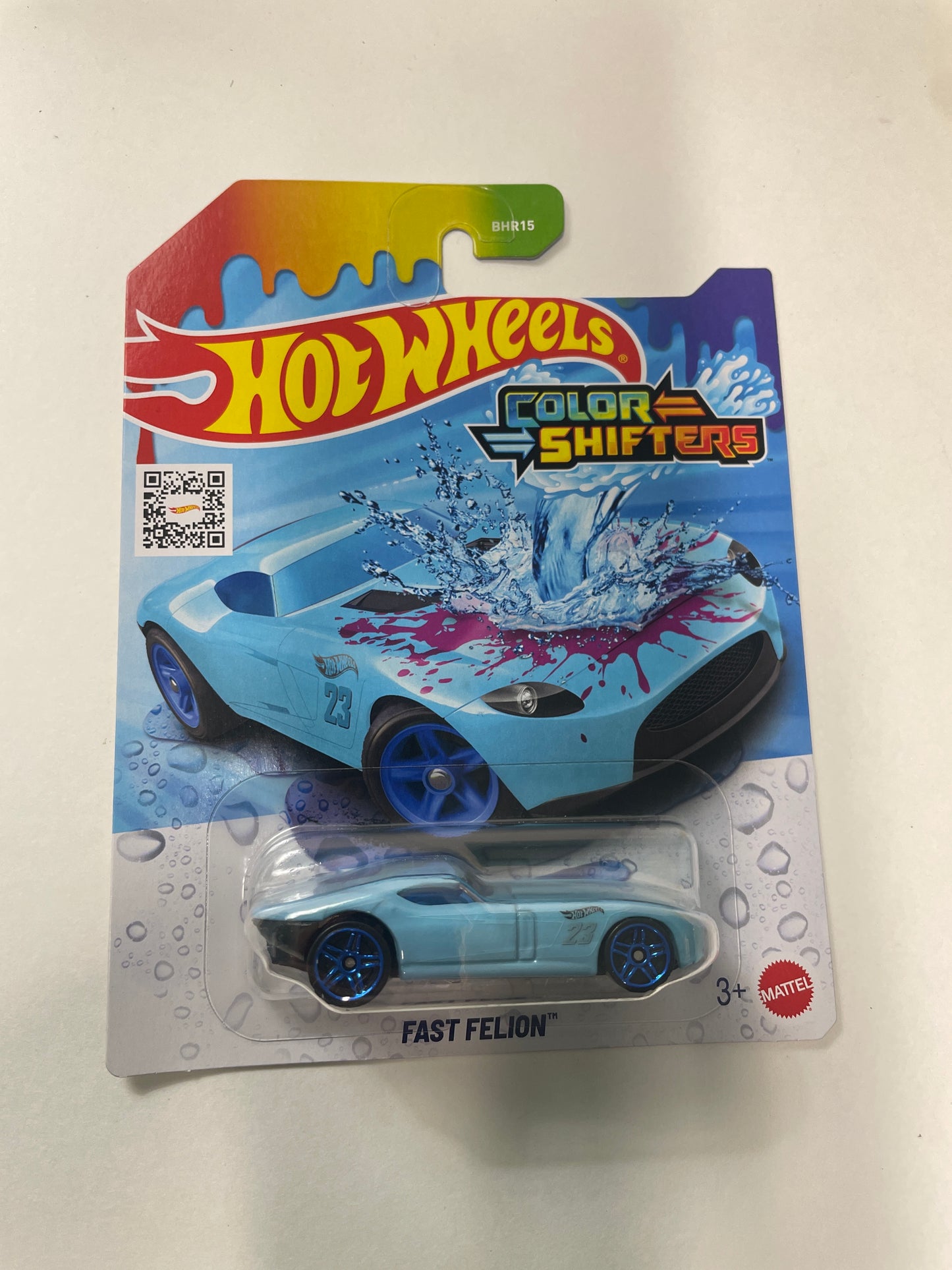 Hot Wheels 1/64 Color Shifters Fast Felion Blue