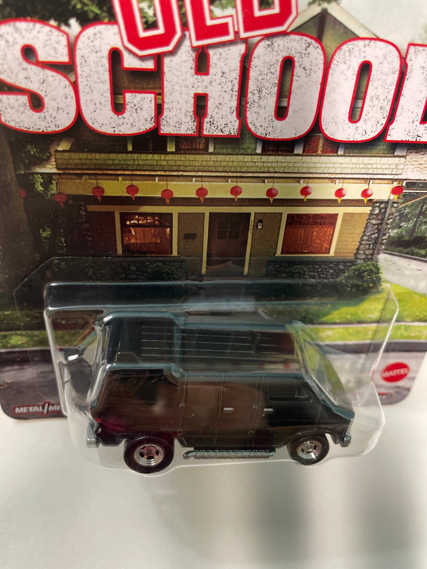Hot Wheels 1/64 Pop Culture Old School 1979 Dodge Ram Van Black