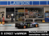 Street Warrior 1/64 Ford Hoonicorn RTR US Flag Livery Black & Grey