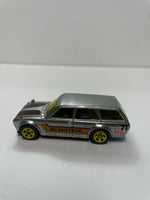 *Loose* Hot Wheels 1/64 Zamac ‘71 Datsun 510 Wagon Surf Patrol