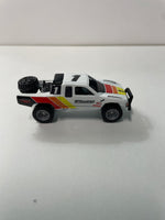 *Loose* Hot Wheels 1/64 Premium Car Culture Team Transport Toyota Off-Road Truck White