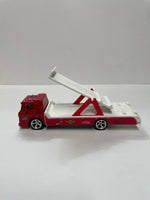 *Loose* Hot Wheels 1/64 Premium Car Culture Team Transport ‘65 Mercury Comet Cyclone w/ Ford C-800 Red & White