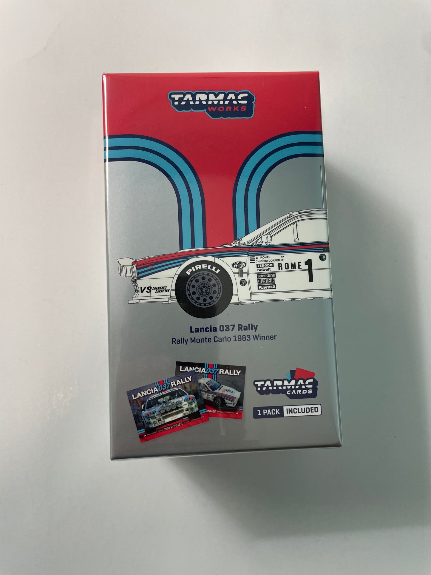 Tarmac Works 1/64 Lancia 037 Rally Monte Carlo 1983 Winner White