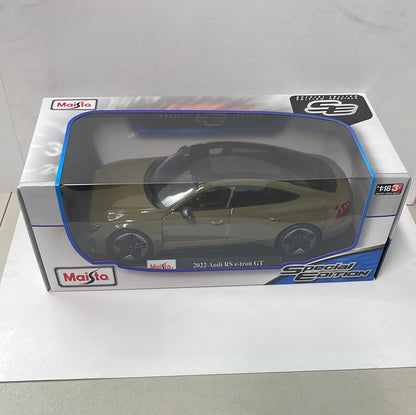 1/18 Maisto 2022 Audi RS E-Tron GT Green