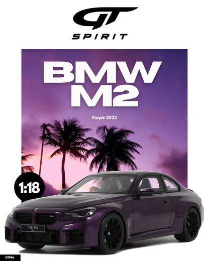 GT Spirit 1/18 2023 BMW M2 Purple - GT946