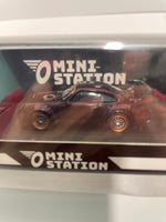 Mini Station 1/64 RWB Porsche 964 High Wing Hekigyoku Maroon