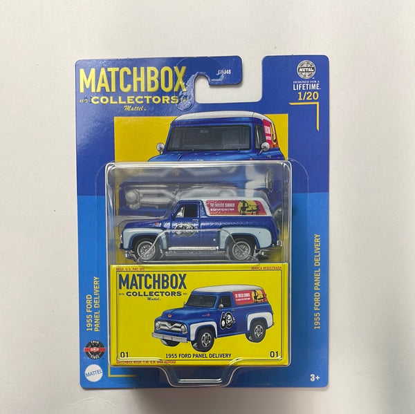 Matchbox Collectors 1/64 1955 Ford Panel Delivery Blue