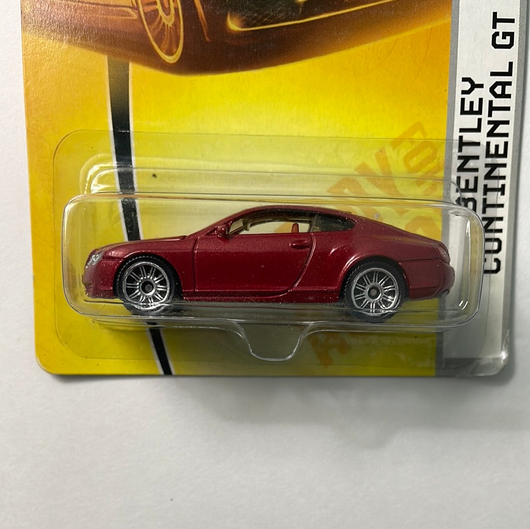 Matchbox 1/64 Bentley Continental GT Red