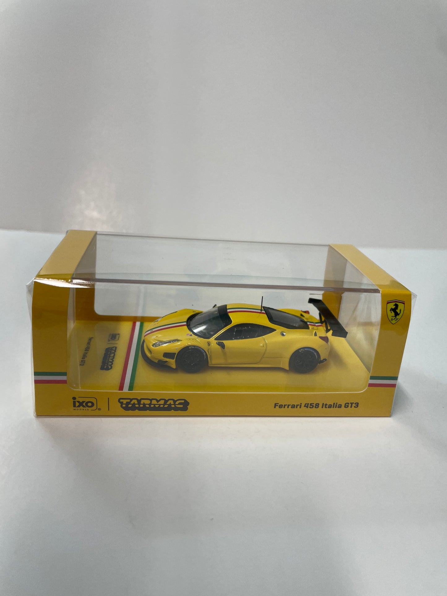 Tarmac Works 1/64 Ferrari 458 Italia GT3 Yellow - ROAD64 - T64R-073-YL