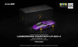 Pop Race 1/64 Lamborghini Countach LPI 800-4 Viola Pasifae Hong Kong Toycar Salon 2025