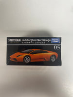 Tomica Premium 1/62 05 Lamborghini Murcielago Orange