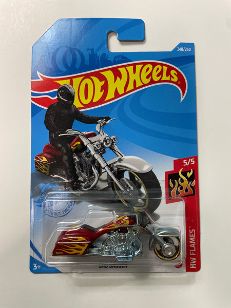 Hot Wheels 1/64 Bad Bagger Red