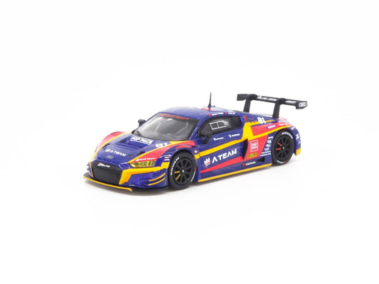 Pop Race 1/64 Audi R8 LMS Eva RT Test Type-01 Kakusei x Works R8 Purple