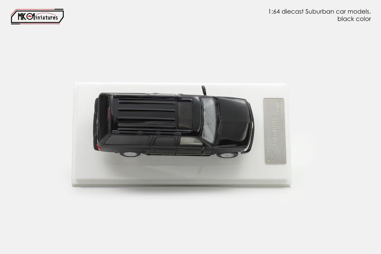 MK Miniatures 1/64 Chevrolet Suburban Black