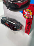 Hot Wheels 1/64 McLaren P1 Black - Damaged Card