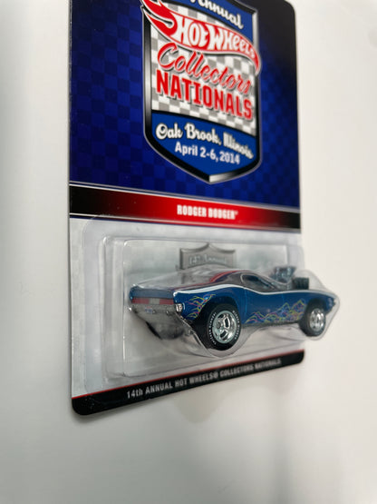 Hot Wheels 1/64 14th Annual Collectors Nationals Convention Dinner Rodger Dodger Blue