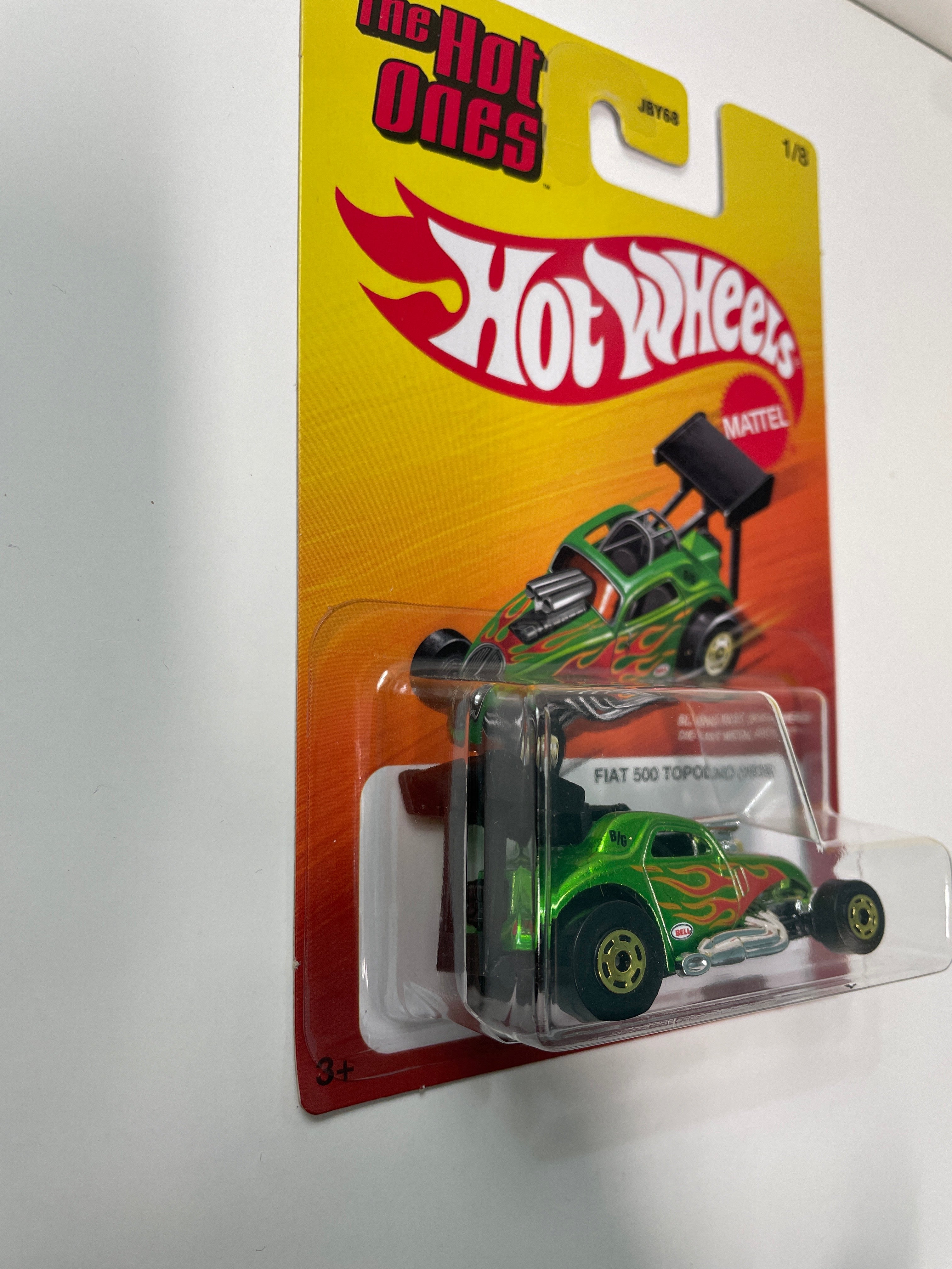 ミニカー FIAT500 1936 2025 HOT WHEELS GREEN FIAT 500 TOPOLINO (1936) 1/8 THE HOT ONES | eBay