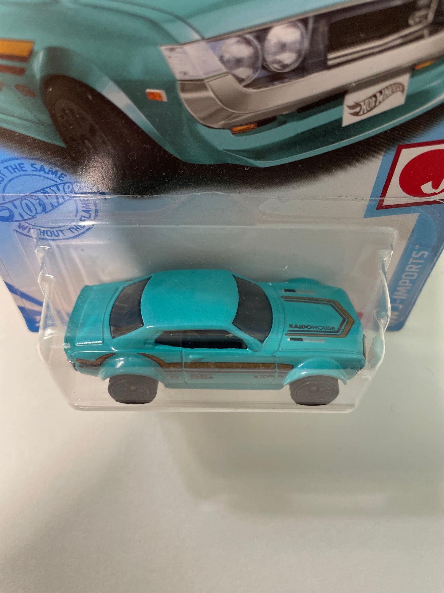 Hot Wheels 1/64 ‘70 Toyota Celica Teal - Damaged Box