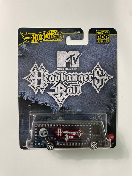 Hot Wheels 1/64 Pop Culture Headbangers Ball HW Tour Bus Black