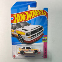 Hot Wheels 1/64 ‘84 Audi Sport Quattro White & Yellow - Damaged Card