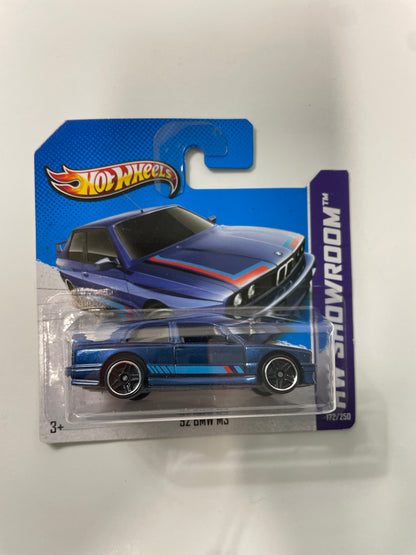 Hot Wheels 1/64 '92 BMW M3 Short Card Blue - Damaged Box