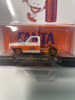 1/64 M2 Machines Coca Cola Fanta 1975 GMC Sierra Grande 15 - Custom Orange & White