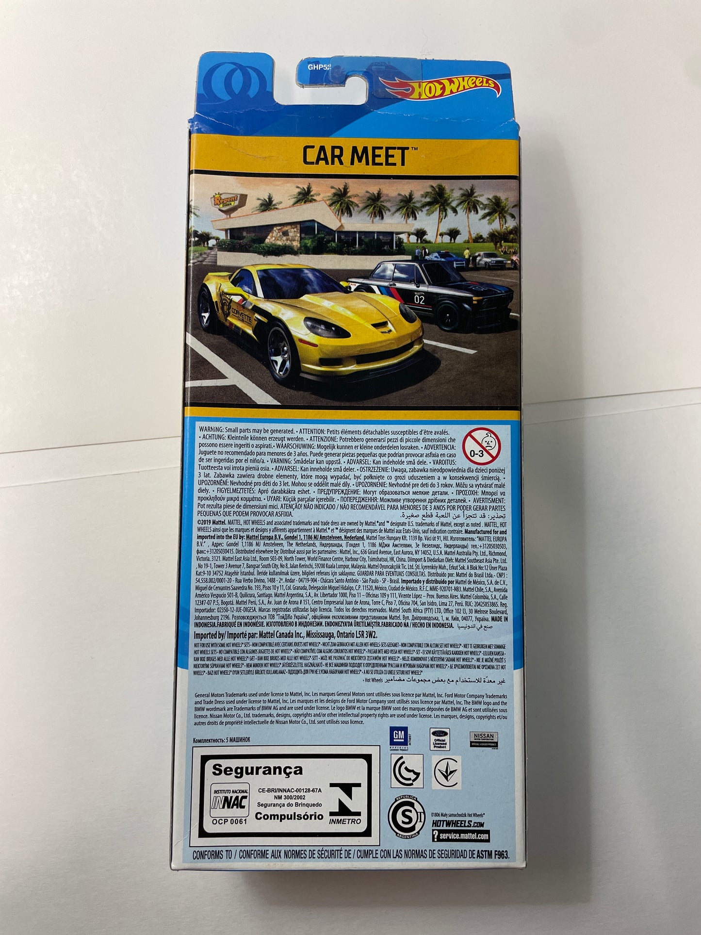 Hot Wheels 1/64 5 Pack Car Meet - Damaged Box