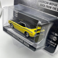 Greenlight Hollywood 1/64 Graveyard Carz 1970 Plymouth AAR’ Cuda Yellow & Black