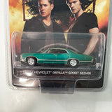 *Chase* Greenlight Hollywood 1/64 Supernatural Join The Hunt 1967 Chevrolet Impala Sport Sedan Green