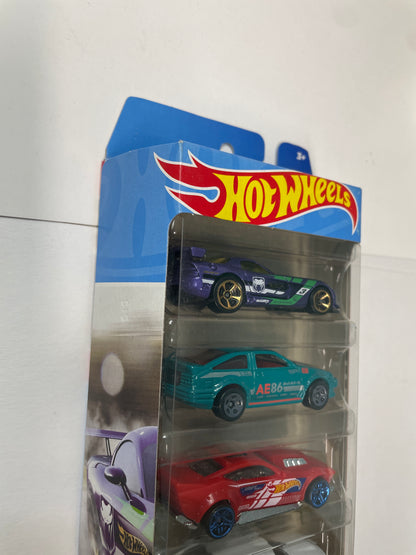 Hot Wheels 1/64 5 Pack Drift - Damaged Box