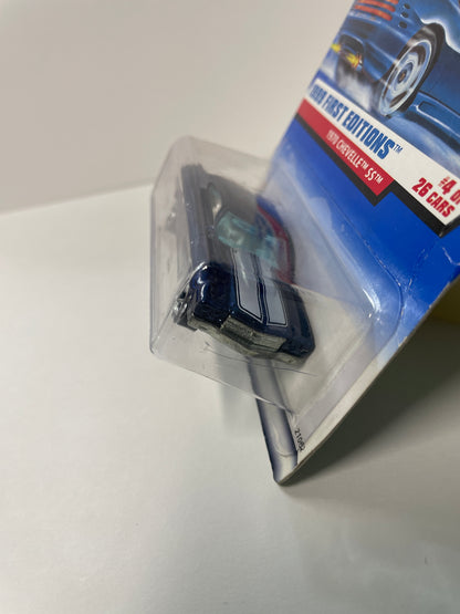Hot Wheels 1/64 1970 Chevelle SS Blue - Damaged Box