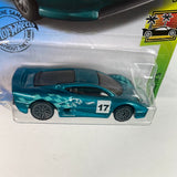 Hot Wheels 1/64 Jaguar XJ220 Green