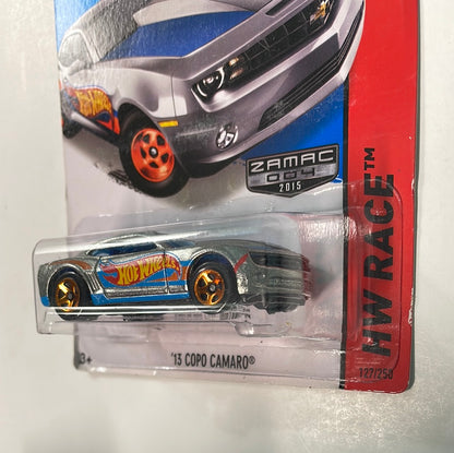 Hot Wheels 1/64 Zamac ‘13 Copo Camaro - Damaged Box