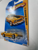Hot Wheels 1/64 ‘71 Ford Maverick Grabber Yellow