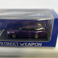 1/64 Street Weapon Nissan Stagea R34 Purple