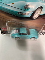 Hot Wheels 1/64 Boulevard Mix W Porsche 964 Blue - Damaged Card