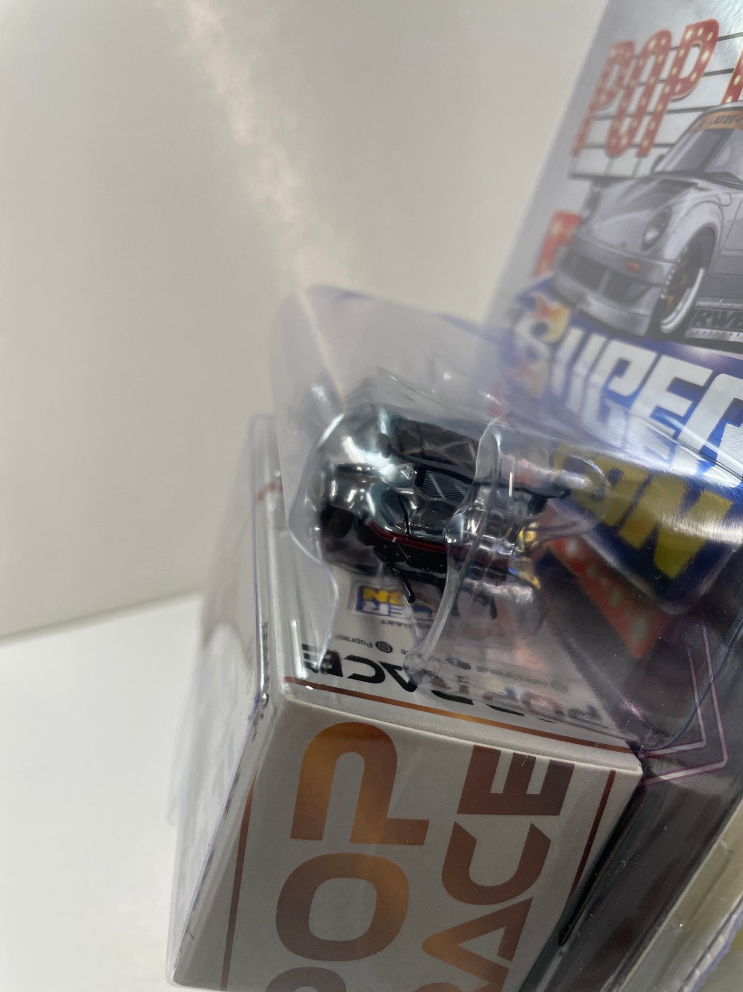 Pop Race 1/64 Porsche RWB 930 Las Vegas Supercon 2026 Edition Chrome - PRB001