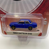 1/64 Greenlight Tokyo Torque 1968 Datsun 510 Blue