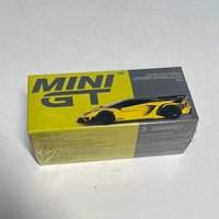 Mini GT 1/64 Lamborghini LB-Silhouette WORKS Aventador GT EVO Yellow